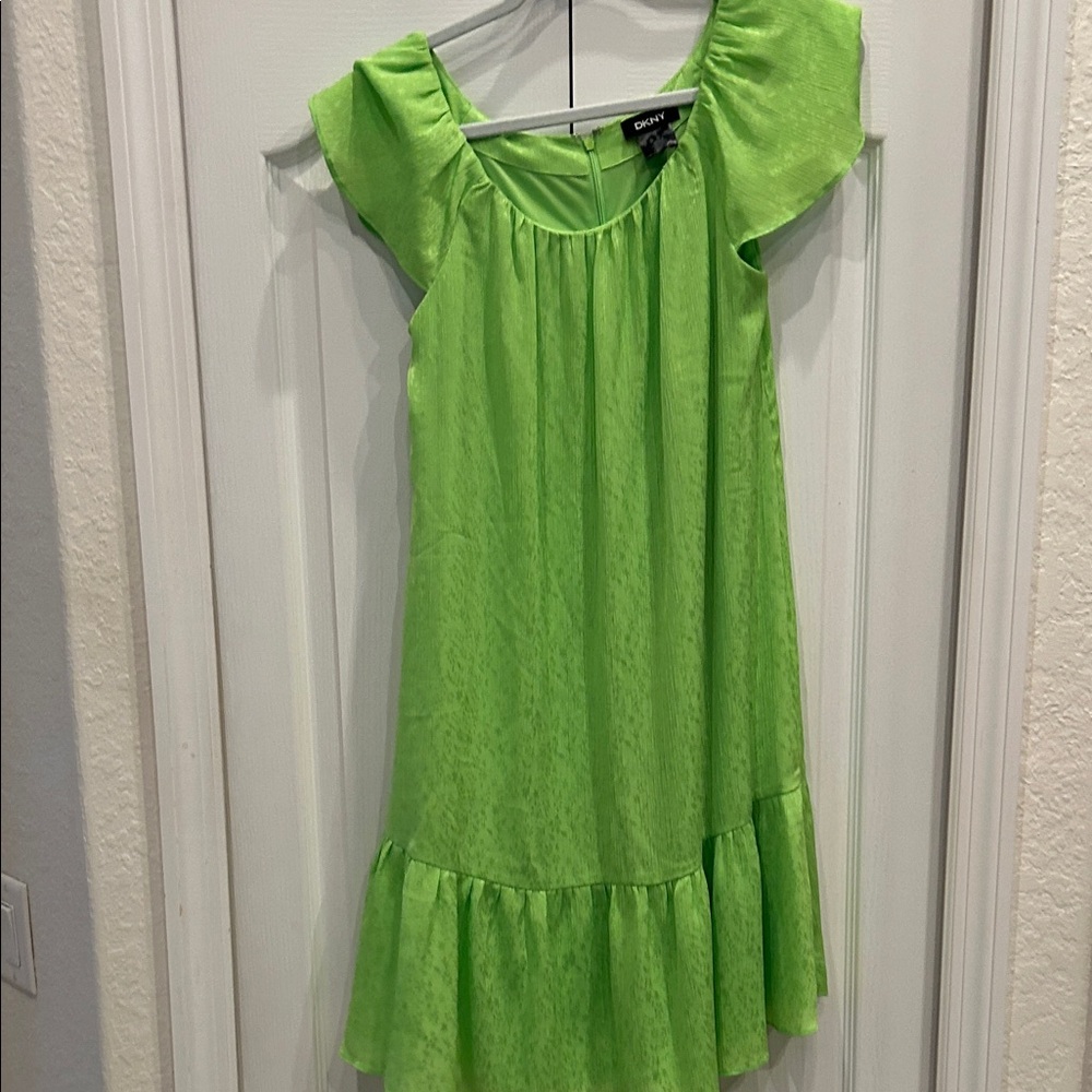 DKNY Vibrant Green women Dress
